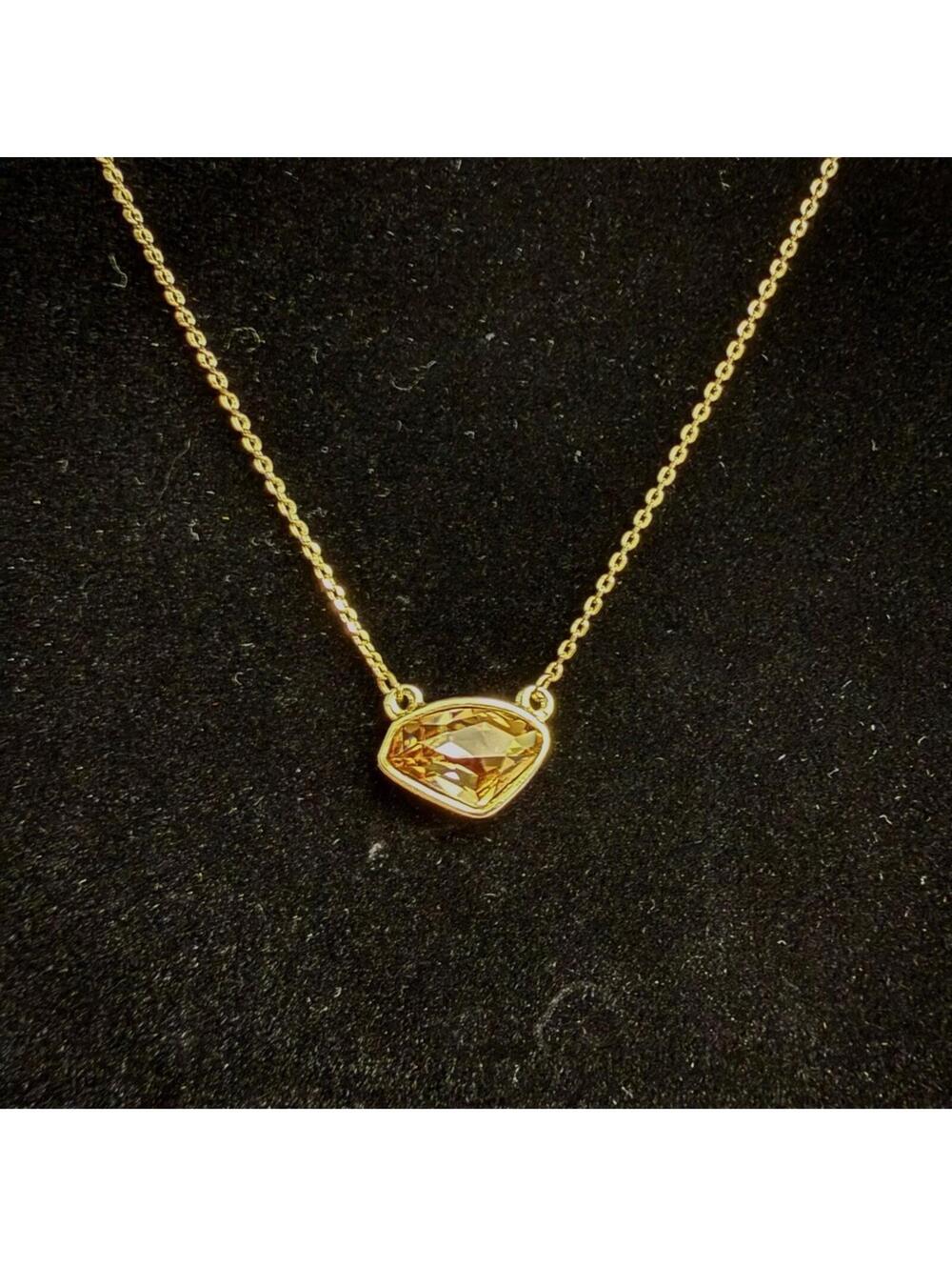 Champagne Glow Necklace
